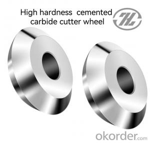 High hardness  cemented carbide cutter wheel/glass cutting wheel