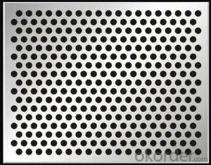 Exterior Engraving Aluminum Perforated Panels
