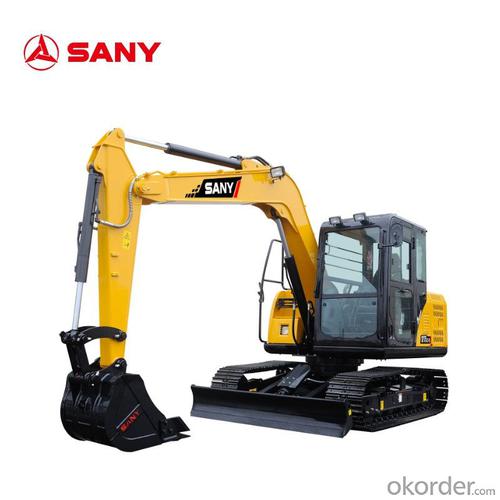 Sany Sy75c 8ton Crawler Excavator Mini Small Track Digger System 1