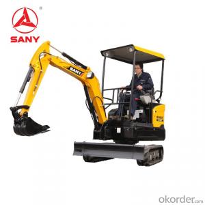 Sany Sy16c 1.75tons Mini Garden Hydraulic Excavator with Retractable Chassis Price for Sale