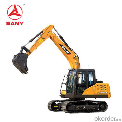 SANY SY135 13 ton excavator international sales bagger System 1