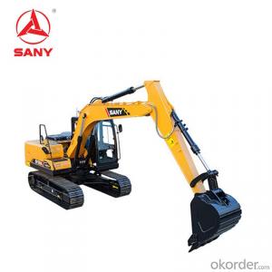 SANY SY135 13 ton excavator international sales bagger