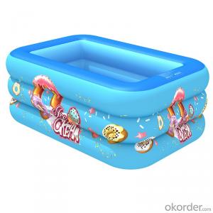 Square Inflatable Swimming Pool for Children