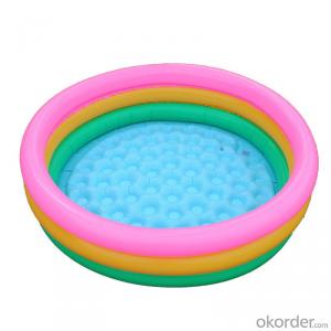 60-120cm Round 3 Ring Children's Inflatable Swimming Pool Baby Swimming pool