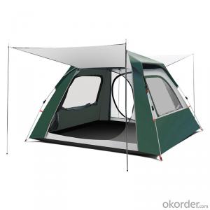 Full Automatic Quick Opening Beach Camping Tent Rainproof Multi Person 4 Side Tent