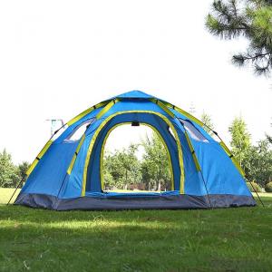 Hexagon automatic quick-open tent for 5~8 people camping in Oxford