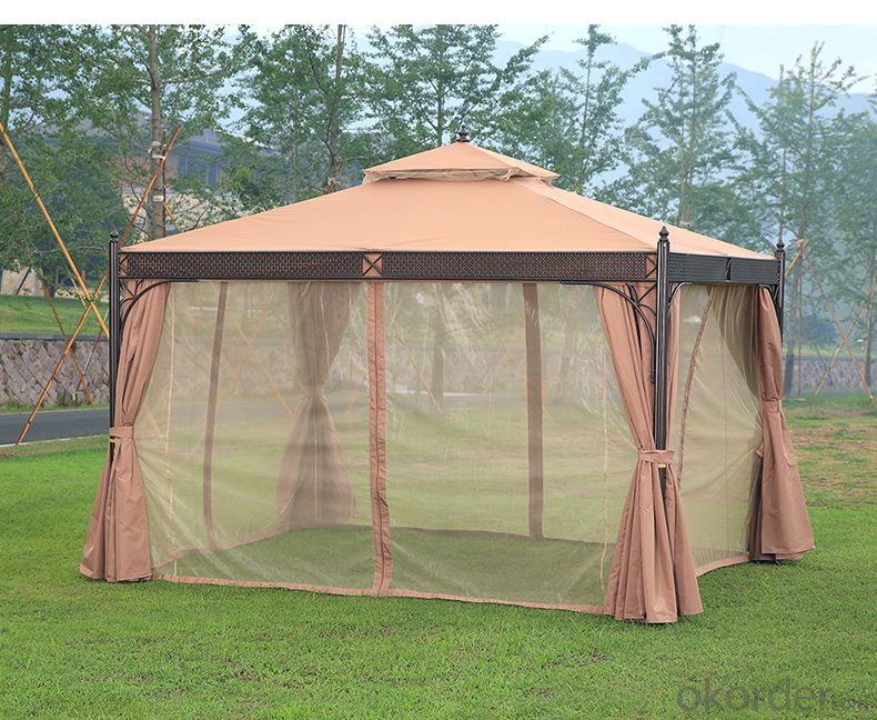 Courtyard Rainproof Gazebo Outdoor Villa Pavilion Large Tent