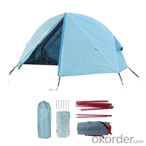 Manufacturer Wholesale Outdoor Tent Portable Double-layer Single Person off the Ground Tent System 1