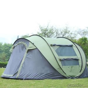 3-4 Person Automatic Pop up Camping Waterproof Dome Tent