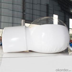Starry Sky Translucent White Tent Outdoor Inflatable Camping Bubble House 3M