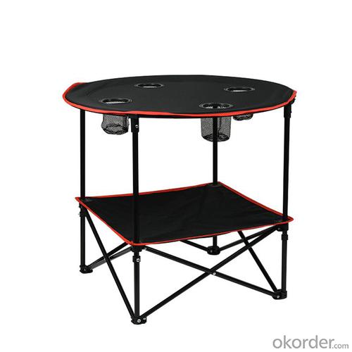 Factory Price Outdoor camping portable folding Table BBQ Easy-carry System 1