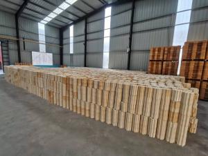Low Creep Checker Bricks Hot Blast Furnace Low Creep High Alumina Andalusite Checker Bricks