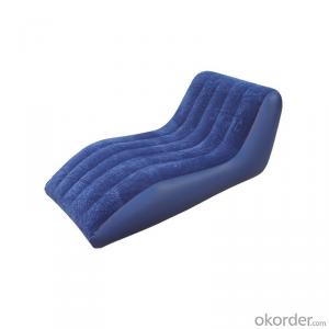 Wholesale Inflatable Sofa Indoor Air Chair Flocking Outdoor Blow up Bed