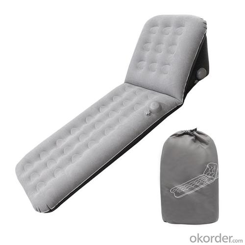 Air Bed with Adjustable Backrest Built-in Air Pump Inflatable Sleeping Pad System 1