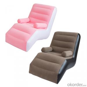 Inflatable Chaise Lounges Folding Lazy Floor Chair Sofa Lounger Bed