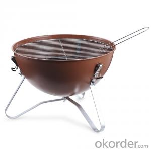 Charcoal BBQ Grill Camping Professional Stainless Outdoor Barbecue Grill