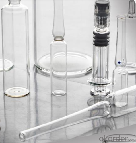 Amber Pharmaceutical Glass Tube borosilicate custom logo glass tube pharmaceutical glass tubes System 1