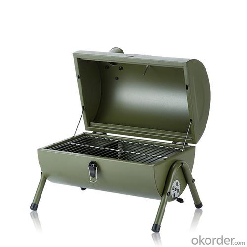 Portable Outdoor BBQ Grill Thickened Charcoal Barbecue System 1