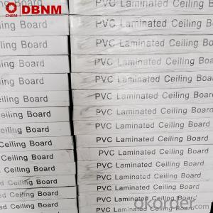 PVC Gypsum Ceiling Tile Waterproof PVC Laminated Gypsum Ceiling Tiles/ PVC Gypsum Ceiling Board