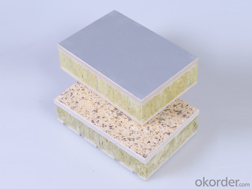 Exterior wall insulation decoration integrated board System 1