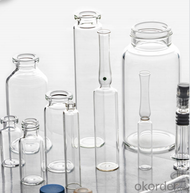 5.0 neutral borosilicate glass bottle for pharmaceutical