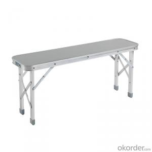 Aluminum Folding Table and Chair Camping Kitchen Work Top Table and Benches