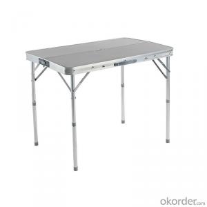 Aluminum Folding Table and Chair Camping Kitchen Work Top Table and Benches