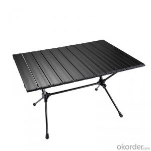 Portable Folding Table Aluminum Alloy Light for Picnic