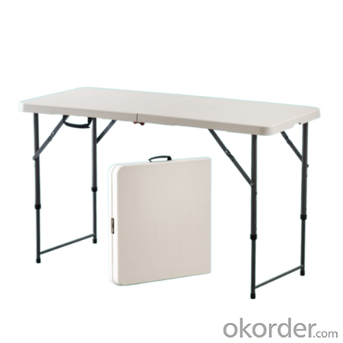 4ft Portable Folding Table Outdoor Picnic Camping Dining Table System 1