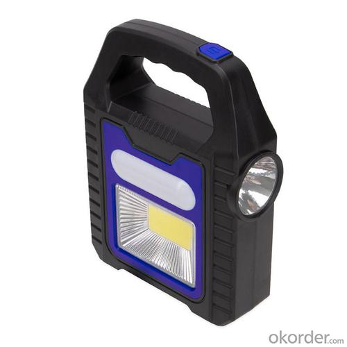 Solar LED Lamp Portable Emergency Work Light for Camping System 1