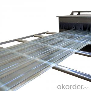 GRP fiberglass skylight roofing sheet  produciton line
