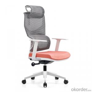 Guangmei office chair white frame light red 680 * 660 * 1120mm/piece