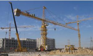 C7030 tower crane The max load capacity: 16T/12T