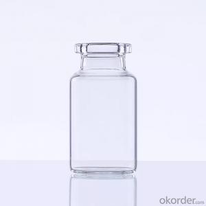 10ml Transparent Injection Pharmaceutical Low Borosilicate Glass Bottle Vial System 1
