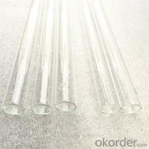 1.2 mm Thickness Pipe Glass Tubing Type I Borosilicate Glass Tube System 1