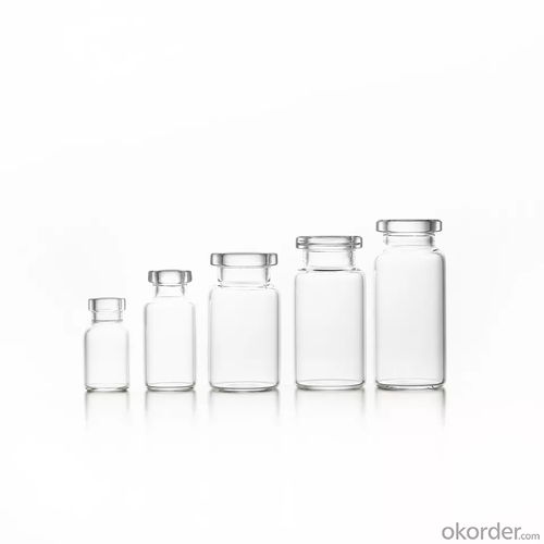 1ml 2ml 3ml 5ml clear injection antibiotic glass vial for lyophilization medicinal System 1