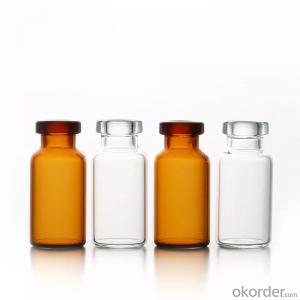 2ml 5ml 7ml 10ml 15ml 20ml 30ml Clear Amber Glass Pharmaceutical Injection Vials