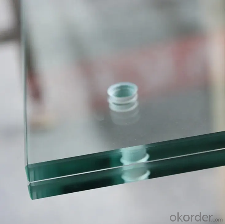 High temperature heat resistant tempered toughened 4mm glass