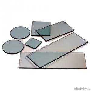 Heat Resistant Transparent Ceramic Glass 800 Degree 4mm for  Glass