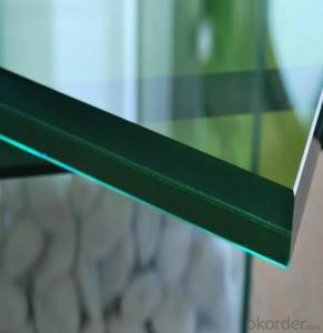 4.0 Heat Resistance Custom Size 5MM Tempered Glass Fire Rated Fireproof Safety