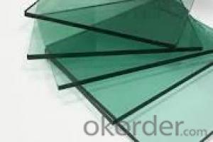 China factory supply cheap price black tinted tempered reflective glass