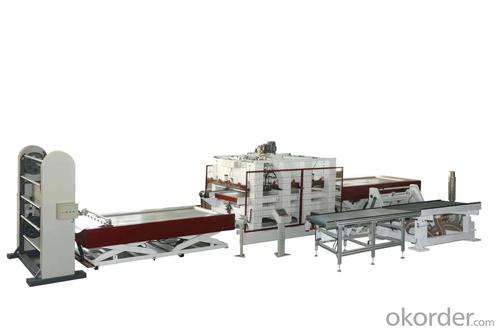3 worktables vacuum membrane hot press machine with PIN System 1