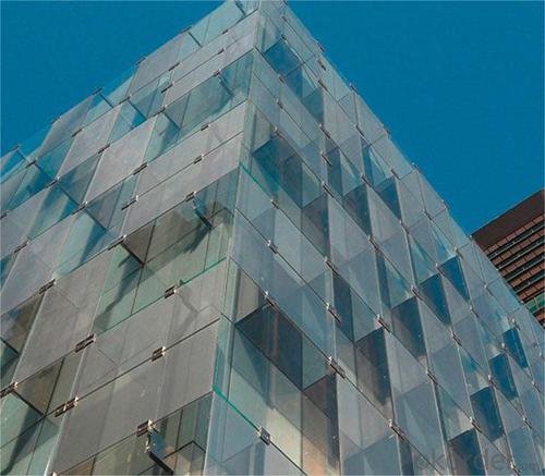 Fireproof glass curtain wall (Borosilicate float glass 4.0) System 1