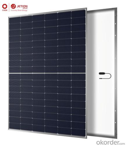 395-415W Monocrystalline Solar Power Panels Half Cell PERC Pv Module NCQ System 1