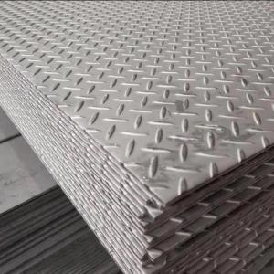 Hot Rolled Steel Chequered Skid Resistance Sheets Chequer Plates System 1