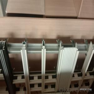 structural section of  Aluminum honeycomb panel ceiling  222