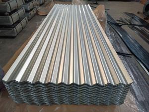 Corrugated Aluzinc Steel Sheet JIS G3321 Flat Sheet for Building & Roofing Material in Stock