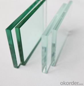 Fire Proof Clear Borosilicate Float Glass 4.0 with thickness 2mm-19mm
