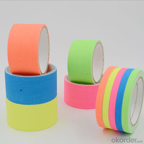 Fluorescent Cloth Tape Gaffer Cloth Tape Matte Tape Cloth Tape System 1