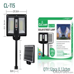 Alta eficiencia ip65 Solar LED por la calle impermeable al aire libre 100W 200w 300w